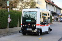 In Bad Birnbach fhrt eine autonome Buslinie von der Deutsche-Bahn-Tochter ioki bereits im Testbetrieb. 