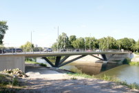 Sieger Kategorie Straßen- und Eisenbahnbrücken: Bleichinselbrücke Heilbronn 