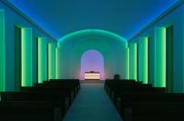 1. Preis: Kapelle auf dem Dorotheenstdtischen Friedhof in Berlin nach Umgestaltung von Moreira Nedelykov Architekten mit James Turrell 
