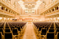 Die heutige neoklassizistische Fassung des Konzerthaussaals Berlin entstand nach Plnen von Manfred Prasser.  