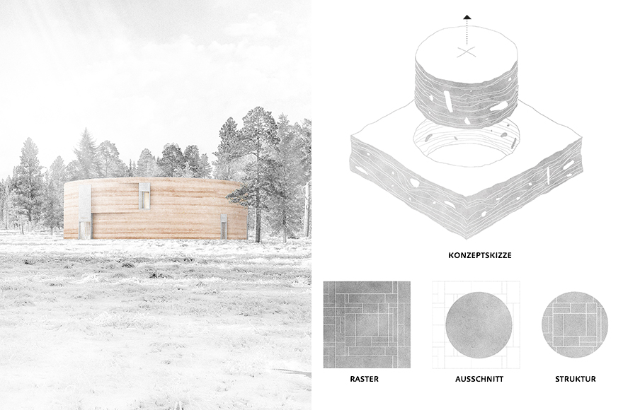 Abschlussarbeit Wasser Ruhe Raum Vadim Sky Bauhaus