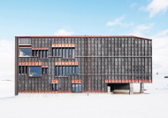 Der Schulneubau in Orsonnens: Die „Grangécole“ ist ein Projekt von TEd’A arquitectes in Zusammenarbeit mit Rapin Saiz Architectes.