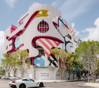 J.Mayer.H Architekten waren für die prägnante Ecke des Parkhauses im Miami Design District verantwortlich. Der Abschnitt überschneidet sich teilweise mit dem von WORKac. 