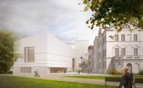 Visualisierung Neubau Jdisches Museum Frankfurt am Main 