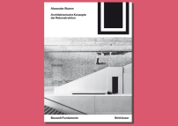 Das Buch Architektonische Konzepte der Rekonstruktion von Alexander Stumm erschien in der Reihe Bauwelt Fundamente im August 2017 im Birkhuser Verlag.  