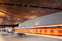 Unterirdische Farbenpracht: U-Bahn-Station Aalto Universitt im finnischen Espoo von ALA Architects und Esa Piironen  