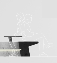 Förder / UKW: Detail Sitzgelegenheit