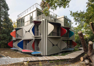Kunstobjekt oder Wohnhaus? Der von Manuel Herz in Zrich entworfene Bau lsst die Grenzen verschwimmen.