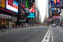 Der Times Square in New York City vor... 