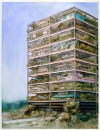 SITEs berhmtes Projekt Highrise of Homes aus dem Jahr 1981 wird bei der diesjhrigen Biennale in Venedig im Pavillon von Luxemburg in einer Reihe von Turmhusern prsentiert. 