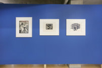 Frühe Arbeiten aus Schweizer Jahren von Hannes Meyers in der Ausstellung bauhaus imaginista, Moving Away: The Internationalist Architect, Moscow