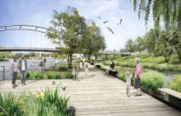 geplante BuGa 2019 Entwicklung des Neckaruferparks in Heilbronn 