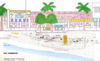 Plan fr die Wiederbelebung der Washington Avenue von Venturi, Scott Brown and Associates inc., Miami Beach, 1978 