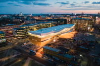 Hoher Anspruch in Helsinki: Die neue Zentralbibliothek mit dem schönen Namen Oodi von ALA Architects möchte international neue Maßstäbe setzen. 