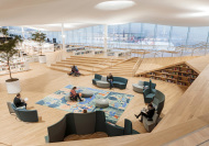 Hoher Anspruch in Helsinki: Die neue Zentralbibliothek mit dem schönen Namen Oodi von ALA Architects möchte international neue Maßstäbe setzen.