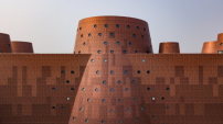 Monumental: das von Bernard Tschumi entworfene Technikmuseum in Tianjin. 