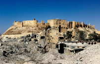Eingang zur Zitadelle von Aleppo 