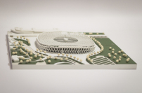 2.Preis: „Nationalstadion Wien“ von Rene Sturm, Modell 