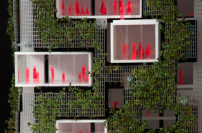 Architektenpreis: „Schlachthof 2050“ von Philipp Jager, Modell