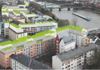 Kein Baugrund mehr in deutschen Städten? Eine Studie des Pestel Instituts und der TU Darmstadt bestätigt enormes Wohnraumpotential auf Dächern. 