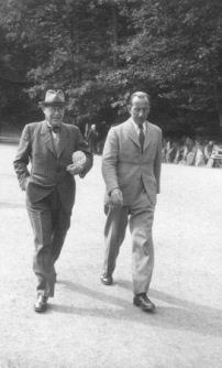 Hermann Lange und Josef Esters, ca. 1925