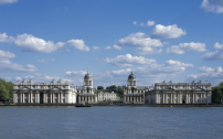 Der Gebudekomplex an der Themse von Sir Christopher Wren ist ein Hhepunkt englischer Barockarchitektur. 