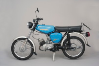 Mokick Simson S50, Entwurf ab 1967: Karl Clauss Dietel, Lutz Rudolph; Herstellung ab 1974: VEB Fahrzeug- und Jagdwaffenwerk Suhl 