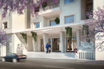 Der ursprngliche Zugang von Norden soll im Geiste des historischen Vorbilds renoviert werden ... 