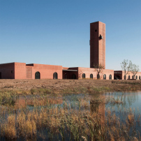 Lobende Erwhnung: Ziegelturm in Hengshui von Interval Architects 