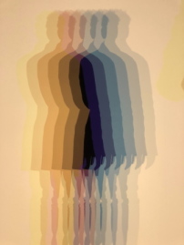 Lichtinstallation Multiple Shadow House von Olafur Eliasson im Blox von OMA in Kopenhagen  