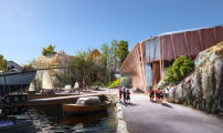 Im Odderøya Museumshavn ankern historische Holzboote, das neue Museum soll ihren Geschichten einen Raum geben. 