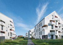 Bayern, Kempten: Wohnbebauung mit sozialem Mix, Neubau, F64 Architekten und Stadtplaner + Keller Damm Kollegen Landschaftsarchitekten Stadtplaner