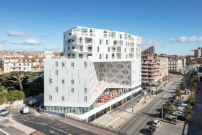 Der Neubau von Manuelle Gautrand ist das erste fertiggestellte Projekt in der Entwicklungszone zwischen Altstadt und neuen Wohnquartieren. 