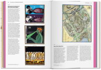 Das Kapitel zum 20. Jahrhundert zeigt unter anderem illuminierte Schautafeln fr den Schulunterricht und einen Bildstadtplan der New Yorker Weltausstellung 1964 aus dem deutschen Verlag Bollmann. 
