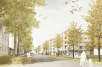 1. Preis: H2M Architekten und Stadtplaner (Kulmbach) mit De Buhr LA (Sommerhausen)