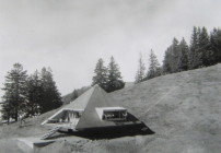 Zelthaus auf der Rigi für Josef Dahinden, 1955