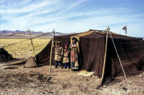 Nomadenzelt in Tibet