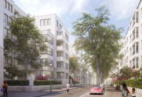 Das Wohnquartier Römerhof ist eine gemeinsame Planung des Deutschen Instituts für Stadtbaukunst, der Stadt Frankfurt und der städtischen Wohnungsbaugesellschaft ABG Frankfurt Holding. 