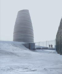 Besucherzentrum fr das Arctic World Archive The Arc 