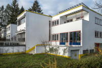Doppelhaus Schorlemerallee 7 (li.) und 7a (re.), Straßenseite, 1925–35, Architekten: Luckhardt + Anker  