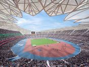 FOA's Entwurf fr das Olympiastadion von 2004