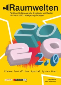 Flyer fr die diesjhrige Ausgabe Raumwelten 2020 2.0