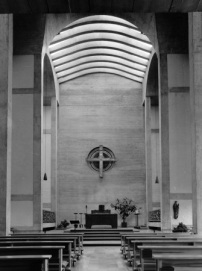 Die erste Stahlbetonkirche Mnchens: Alexander von Branca und Herbert Groethuysen, Herz-Jesu-Kloster und Kirche in der Buttermelcherstrae, 195355 