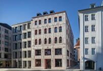 Der Neubau von Hild und K im Herzen der Münchner Altstadt umfasst Verkaufsflächen, ein Hotel, Büros und im hinteren Bereich ein Restaurant. 