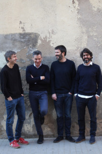 Die vier Partner von Harquitectes aus Sabadell bei Barcelona 