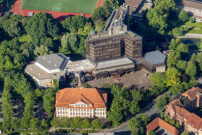 Das bestehende Kultur- und Verwaltungszentrum von Brigitte und Christoph Parade (Düsseldorf) aus den Jahren 1974 - 82 soll abgerissen werden. 