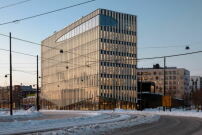 Wood City, in Helsinki von Anttinen Oiva Architects (2020), Turn On Partner: Stora Enso Wood Products 