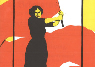 Plakat für den Frauentag am 8. März 1914 von Karl Maria Stadler