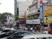 Einkaufsstrae in Bangalore