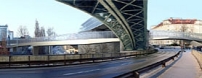 Skywalk kreuzt Otto-Wagner-Brücken